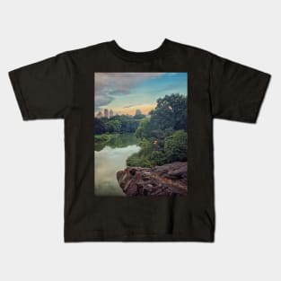 Central Park, Manhattan, New York City Kids T-Shirt